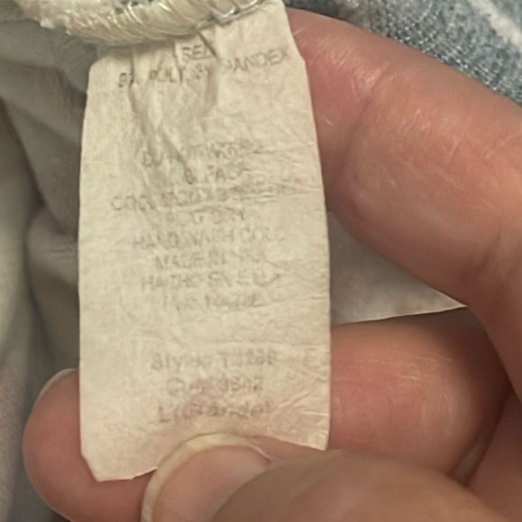 Twenty Second Tunic Tie-dye long sleeve tie waist top women’s sz‎ L Rust & green - Picture 10 of 11